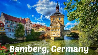 Bamberg Germany 🇩🇪 Walking Tour 4K Video [upl. by Mill]