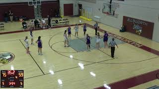 Ellsworth Girls Varsity Basketball scrimmages vs Camden amp Southern Aroostook [upl. by Annelise]