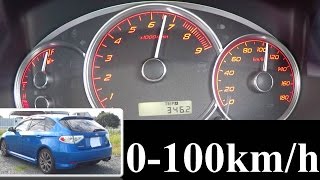 【0100kmh 加速】 インプレッサ 20GT SUBARU GH8 IMPREZA [upl. by Irah]