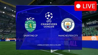 Sporting CP vs Manchester City  Live Gameplay amp Commentary  Intense Matchup [upl. by Ikairik483]