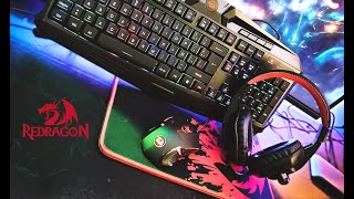 COMBO GAMER REDRAGON S101 UNBOXING Y REVIEW   ¿Una pasada el Mouse [upl. by Ermentrude335]