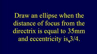 41 Plane Curves Conics Ellipse [upl. by Ahsiem]