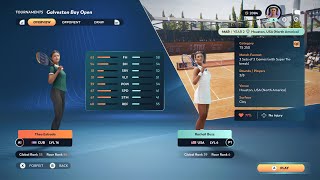 TopSpin 2k25 Part 3 Lets be better at Tennis😏 4k ultra rtx 4070 PC1st playtrough2024 game [upl. by Moonier875]