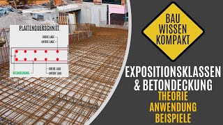 Expositionsklassen amp Betondeckung  Theorie Anwendung und Beispiele  KOMPAKT erklärt [upl. by Shelli423]