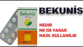 BEKUNİS Draje Nedir Niçin Kullanılır Nasıl Kullanılır Yan Etkileri Nelerdir [upl. by Wendolyn]