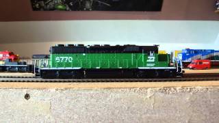 Kato SD402 with ESU Loksound V4 32bit  Test \ [upl. by Nolak]