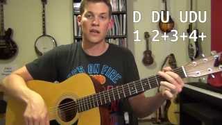 Intro to Guitar Strumming How to Change Chords IN TIME [upl. by Tiny]