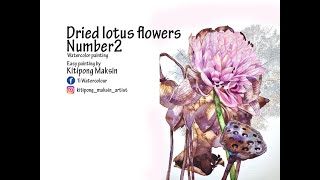 Dried lotus flowers number 2 [upl. by Sikes955]