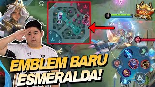 EMBLEM BARU ESMERALDA KITING KELILING MAP  AUTO MVP   MOBILE LEGENDS [upl. by Killoran]