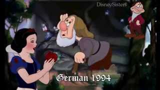 Snow White and the Seven Dwarfs  Heigh Ho One Line Multilanguage Part 1 [upl. by Eiderf]