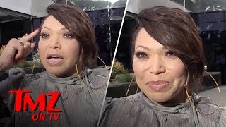 Tisha Campbell Talks Parenting And Getting Outmatched By Her Son  TMZ TV [upl. by Lynnea]