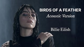 Billie Eilish  BIRDS OF A FEATHER Acoustic Version [upl. by Armallas199]