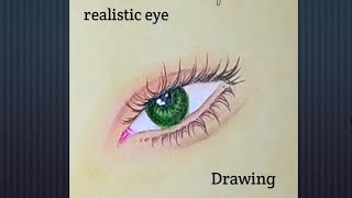 most hyper realistic eye drawing  realistic drawing easy how to draw hyper realistic drawing [upl. by Neeleuqcaj]