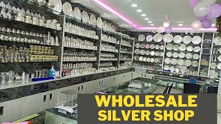 Silver Jewellery Market In Hyderabad  Silver Jewellery Wholesale Market  Silver Shop in LB Nagar [upl. by Fira]