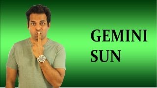 Sun in Gemini in Astrology Gemini Horoscope personality revealed [upl. by Kwang]