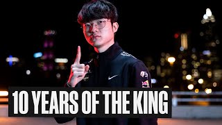 Faker A Decade of Greatness [upl. by Tebazile]