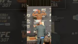 Khalil Rountree Jr makes weight for his first UFC title shot ahead of UFC307 [upl. by Ilegna795]