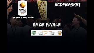 Live  Nanterre 92  ESSM Le Portel  8e de finale de la Coupe de France [upl. by Natika]