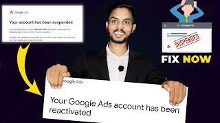 ✅ How to Reactivate Google Ads Suspended Account  Google Adwords circumventing systems suspicious [upl. by Aicak]