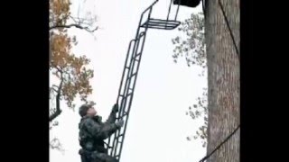 The Skybox Deluxe Ladder Stand  Big Game Treestands [upl. by Vanthe]