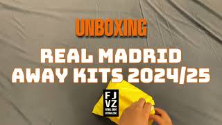 Unboxing Real Madrid away shirt 202425 [upl. by Ricketts]