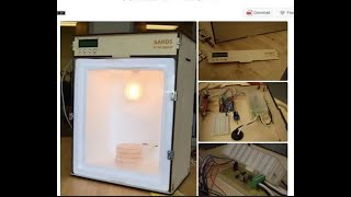 Home made Incubator Step by Step Guideincubator [upl. by Ppik]