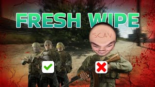 FRESH WIPE PVP ruined by OP SCAVS and CRANBERRY JUICE  Escape From Tarkov 01212304815162342 [upl. by Annoynek440]