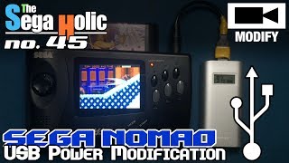 Sega Nomad USB Mod SH ep45 [upl. by Melak]