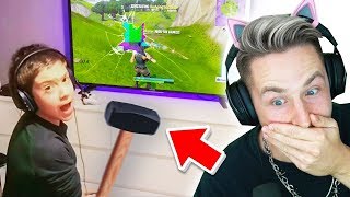 Die LUSTIGSTEN Fortnite AUSRASTER 🤬😂 mit Rewinside [upl. by Ahsyen319]