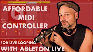 Affordable MIDI Controller for Live Looping with Ableton Live  Foot Pedal for Ableton Live [upl. by Demmer]