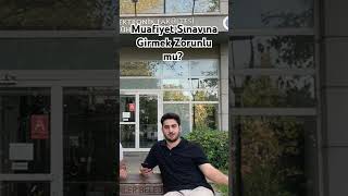 Muafiyet sınavına girmek zorunlu mu  Tarık Eryılmaz [upl. by Bigod]