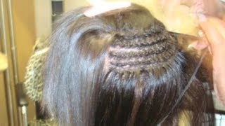 Haircuts That Blend in Hair Extensions  Hair Extension Tips [upl. by Enrobialc]