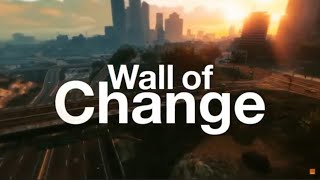 Des collages féministes se sont glissés dans GTA RP grâce à lopération Orange Wall of Change [upl. by Petta]