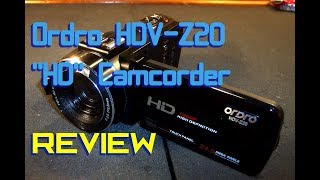 Ordro HDVZ20 quotHDquot Camcorder FAIL Review [upl. by Svend952]