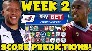 My Championship Week 2 Score Predictions What Will Happen This Weekend [upl. by Ihsakat218]