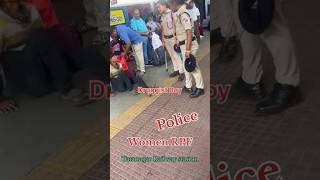 RPF LADY POLICE VS DRUGGIST  Railway station travelvlogger funny arunachaleeboy trending [upl. by Blanchard]