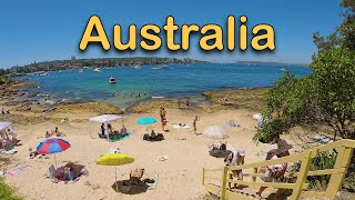 Fairlight Walk Manly Australia Feb 2024  4K Video [upl. by Donavon481]