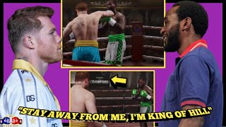 BREAKING NEWS CANELO ALVAREZ SENDS TERENCE CRAWFORD MESSAGE quotIM KNOCKING YOU OUTquot IM KING HERE [upl. by Juliette]