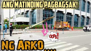 Ang Giniba na Arko sa Maginhawa Street  Quezon City Clearing Operation Update  Metro Manila Update [upl. by Otrevire]