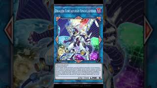 Yugioh Dragón Cortafuego Singularidad Carta Tipo Oscuridad [upl. by Hammerskjold]