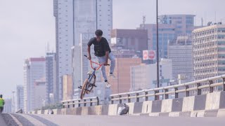 1 Month BMX Tailwhip Progression [upl. by Yelehsa880]