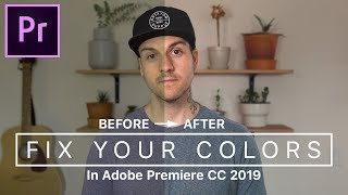 EASY Sony Color Science Fix Lumetri Color Premiere Pro CC 2019 [upl. by Ylellan]