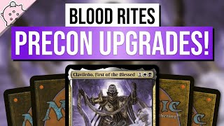 Precon Upgrades for Blood Rites  Clavileño First of the Blessed  Powerful  EDH  MTG  Commander [upl. by Martita]