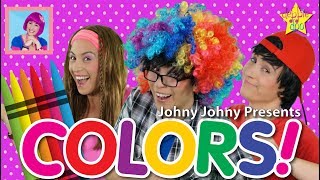 Learn Colors for Children with Johny Johny amp The Five Finger Family  Kids Fun Educational Video [upl. by Habeh]