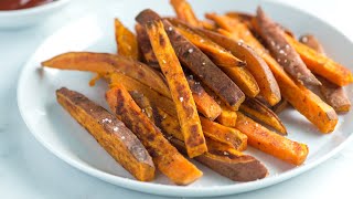 Perfect Sweet Potato Fries Recipe [upl. by Bob]