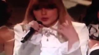 Taylor Swift Mocks Harrys British Accent at the Grammys  LIVE 21013 [upl. by Nagud]