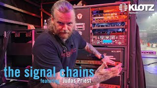 Rig Rundown with Robb guitar tech of Andy Sneap of Judas Priest 2024 [upl. by Wrigley]