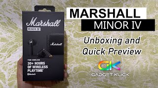 Unboxing Marshall Minor IV [upl. by Boffa216]