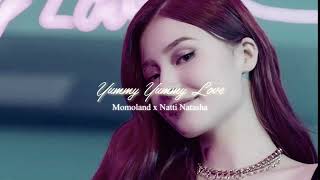 Yummy Yummy Love momoland x natti natasha  slowed n reverb💞 [upl. by Remle]