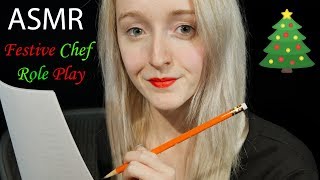 ASMR Festive Dinner Party Planner Role Play  4K [upl. by Tterrag]